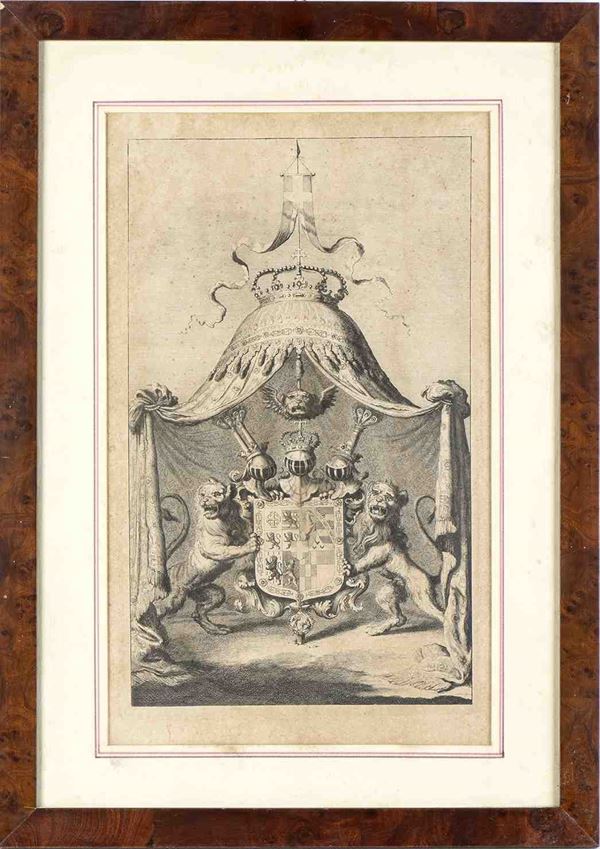 Coat of arms...  (Miscellanea...)  - Auction Militaria, Medals and Orders of Chivalry - Bertolami Fine Art - Casa d'Aste