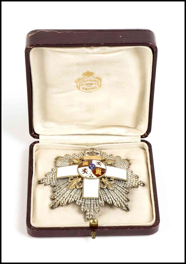 Cruz Blanca al Merito militare, Alfonso XIII