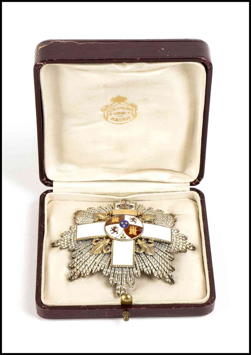 Cruz Blanca al Merito Militare, Alfonso XIII
