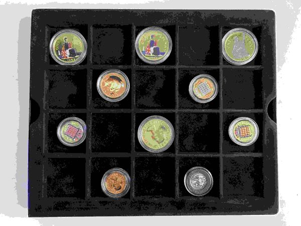 INGHILTERRA. The Changing Face of British Coinage Coin Set. Serie di 11 valori ...