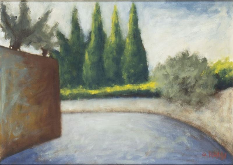 Ottone Rosai - Via San Leonardo a Firenze