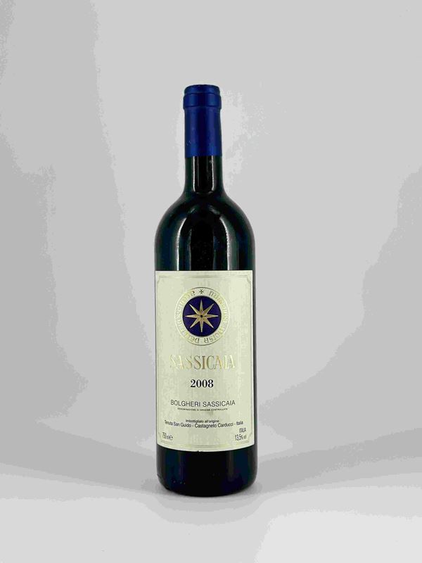 Tenuta San Guido Bolgheri, Sassicaia...  - Auction Vini e Distillati. Pregiati da Collezione e d'Annata. - Bertolami Fine Art - Casa d'Aste