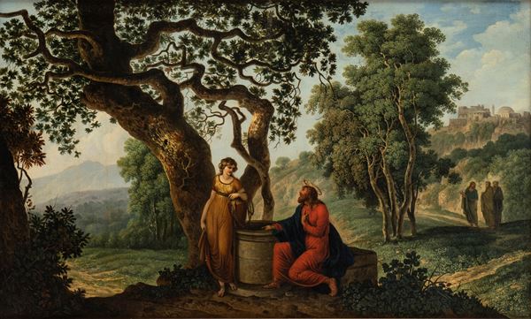 Carlo Labruzzi - Christ and the Woman of Samaria