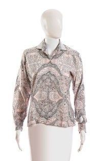 camicia pucci fantasia...  - Auction Fashion, Memorabilia e Militaria con una collezione di Cimeli di Juan ed Evita Peròn - Bertolami Fine Art - Casa d'Aste