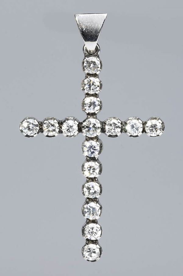 Diamond Cross pendant