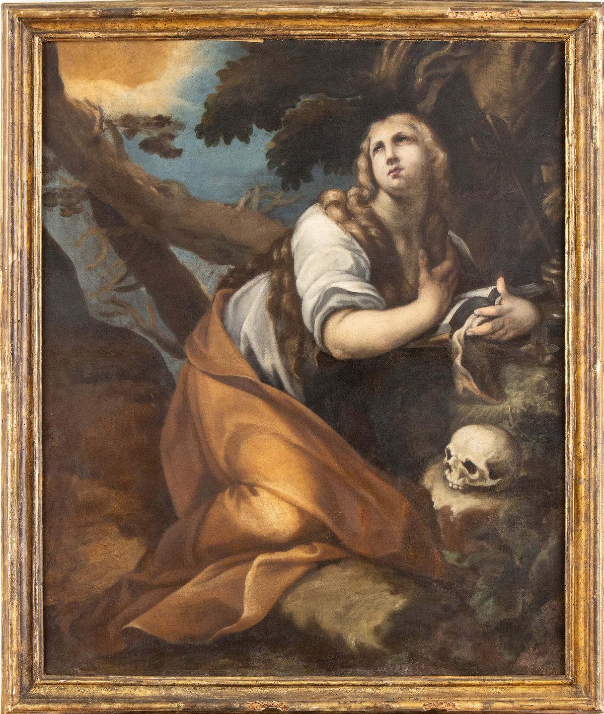 Scuola Napoletana, Fine XVII - Primo Quarto del XVIII Secolo - Maria Maddalena Penitente