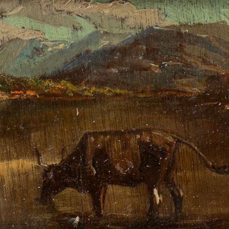 Mario Menighetti - Bue in Campagna