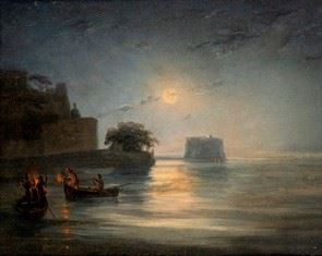 Notturno al Chiatamone con Polpari