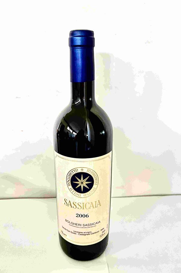 Tenuta San Guido Bolgheri, Sassicaia...  - Auction Vini e Distillati. Pregiati da Collezione e d'Annata. - Bertolami Fine Art - Casa d'Aste