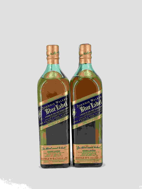 Johnnie Walker Blue Label Blended Scotch Whisky...  (Distillato...)  - Auction Whisky & Whiskey and other Fine Spirits - Bertolami Fine Art - Casa d'Aste