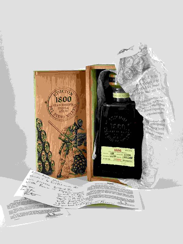 Casa Cuervo 1800 Edicion del Nuevo Milenio Gran Reserva Tequila Anejo...