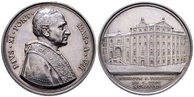 Pio XI, Medaglia annuale 1928 a.VII Collegio Russo