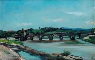 ALBERTO ZIVERI - Ponte Milvio, 1947...
