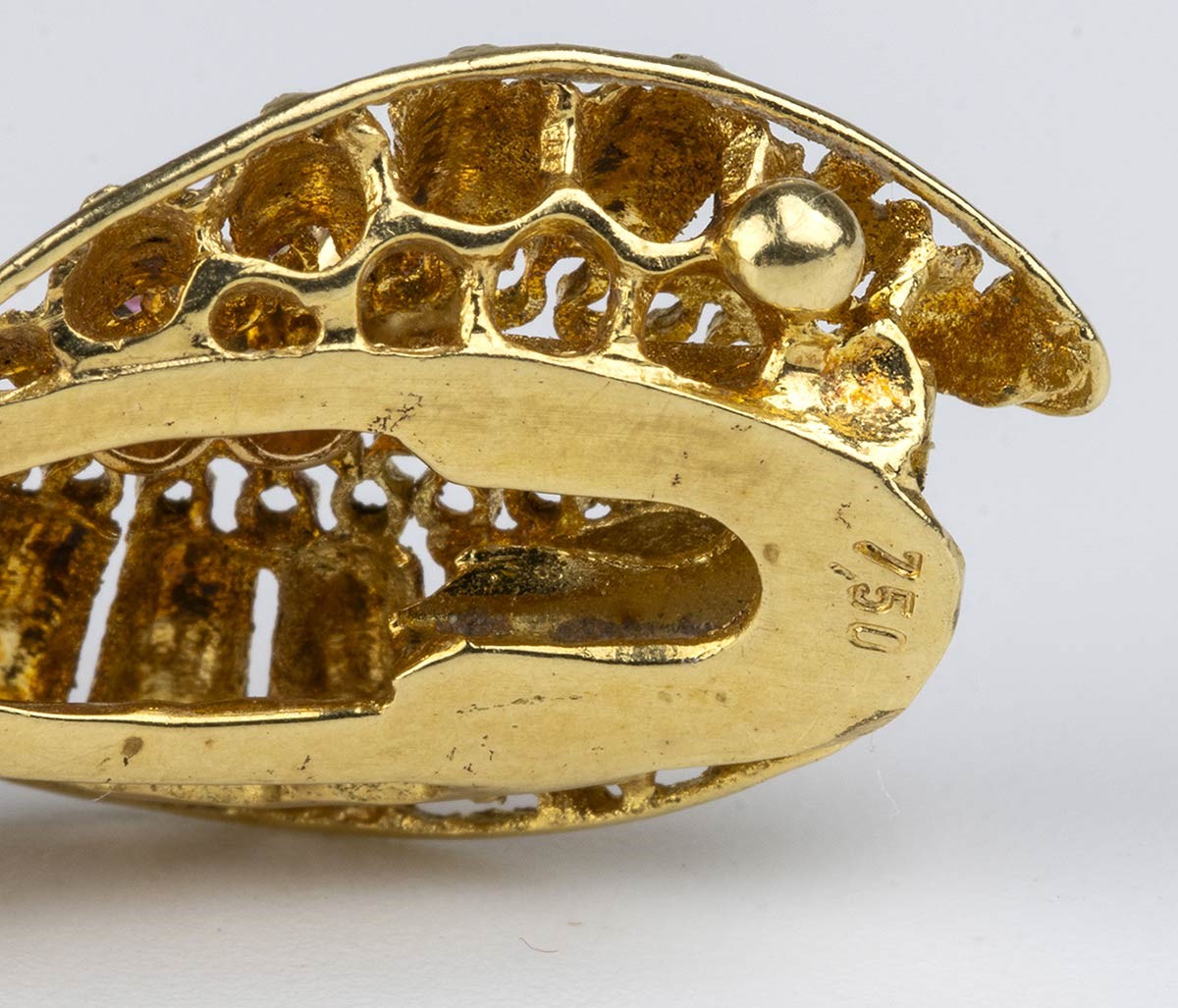 Bracciale Oro Giallo e Rubini - Anni '60...