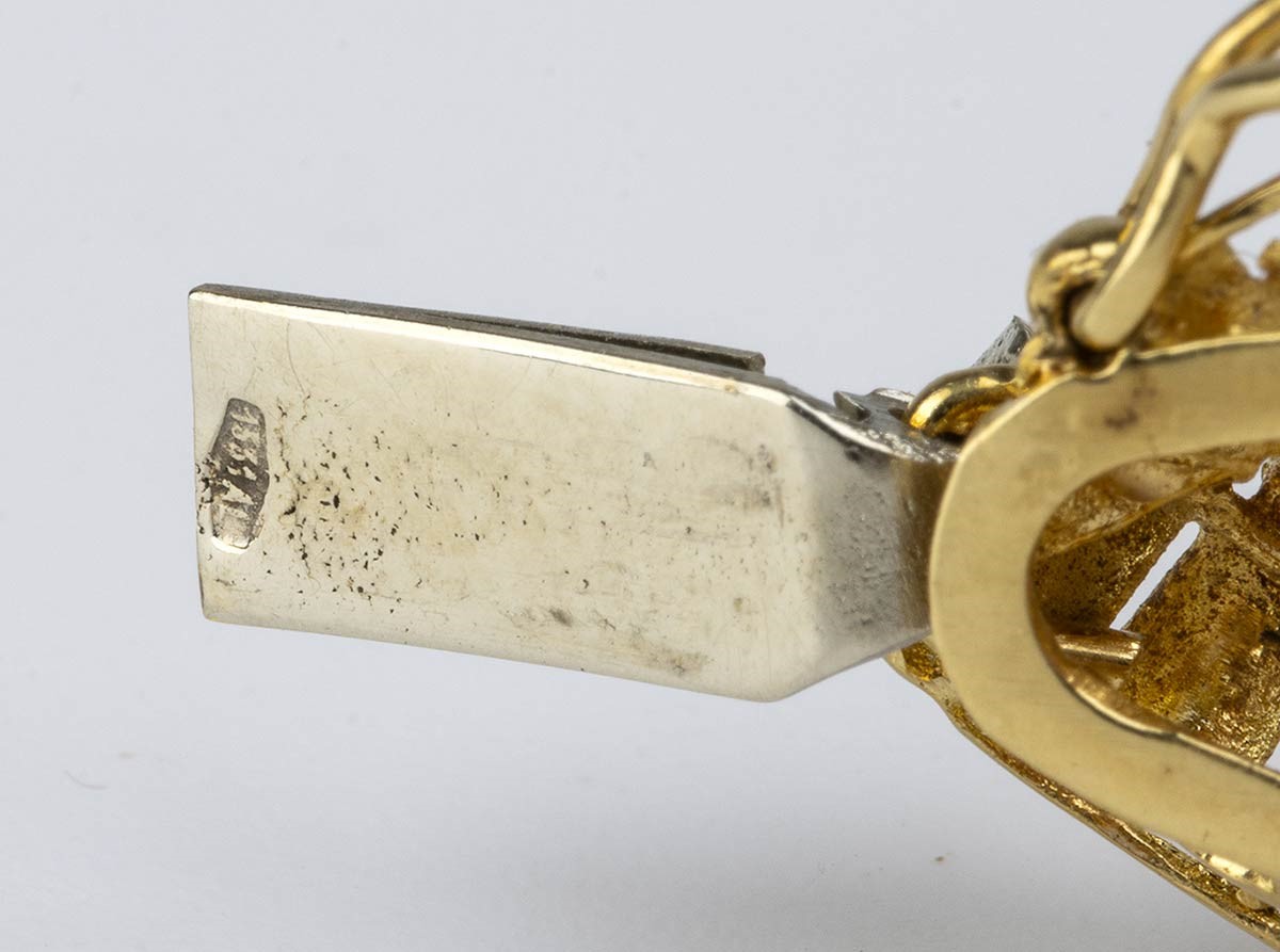 Bracciale Oro Giallo e Rubini - Anni '60...