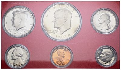 Usa. Coin Set 1974. Proof