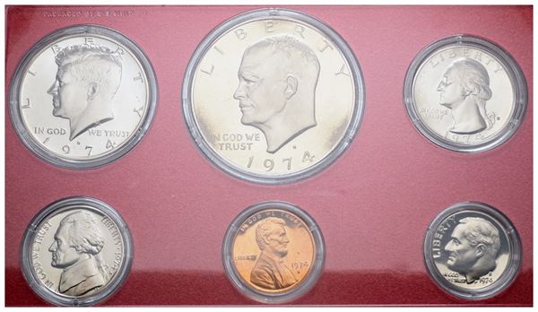 USA. Coin Set 1974. PROOF