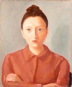 VIRGILIO GUIDI - Portrait of a young lady