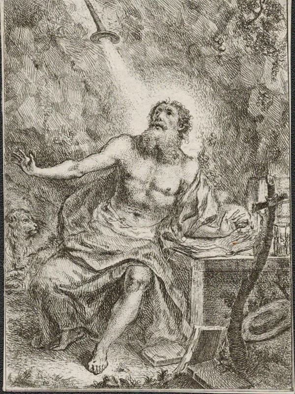 Bartholomaus Ignaz Weiss (c.1740-1814) : Saint Mark...  - Etching, 107 x 78 mm - Auction STAMPE, LIBRI E CARTE GEOGRAFICHE  - Bertolami Fine Art - Casa d'Aste