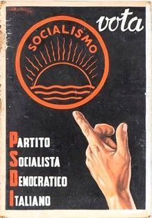 Bozzetto per manifesto politico...  - Asta Fashion, Memorabilia e Militaria con una collezione di Cimeli di Juan ed Evita Peròn - Bertolami Fine Art - Casa d'Aste