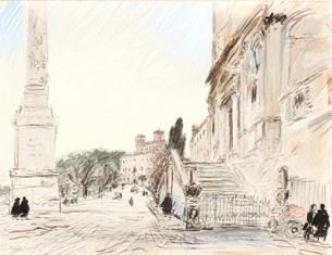 Trinità dei Monti a Roma