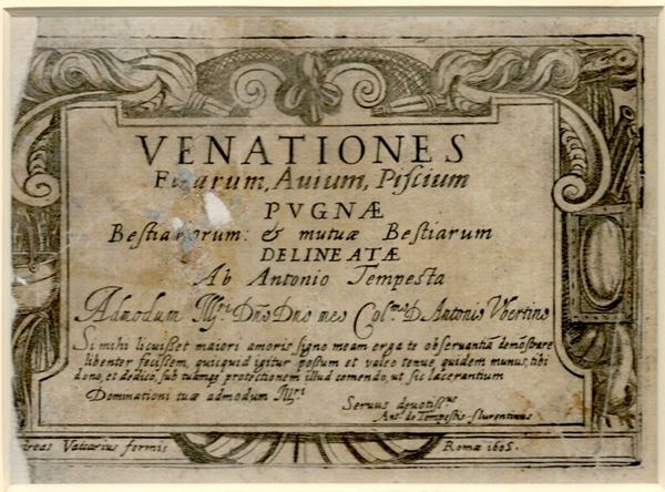 Antonio Tempesta - Venationes ferarum, avium, piscium, 1605...