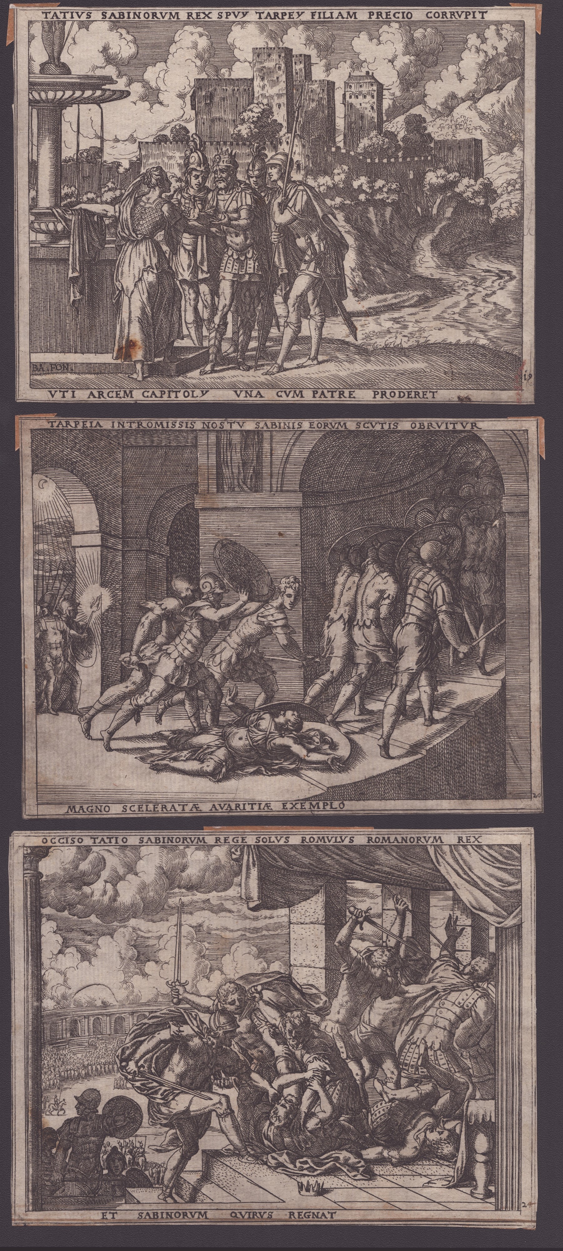 Giovanni Battista Fontana (1524-1587) - La Storia di Romolo e Remo
