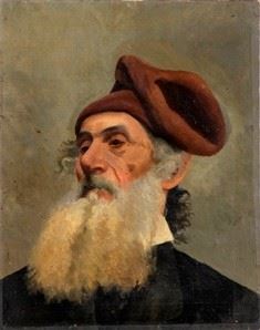 ENRICO GAETA - Ritratto di anziano pescatore