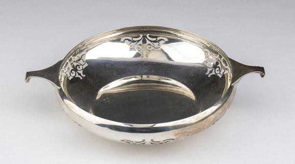 English sterling silver bowl - London 1934, mark of  HARRODS Ltd