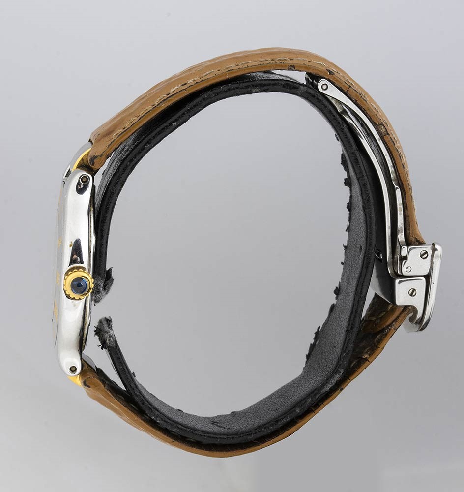 Cartier 21 Must De Cartier: Orologio Polso Lady in Acciaio Ref. 1340 - Anni '9...