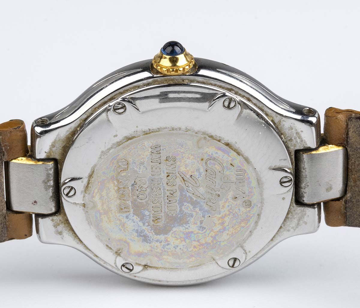 Cartier 21 Must De Cartier: Orologio Polso Lady in Acciaio Ref. 1340 - Anni '9...
