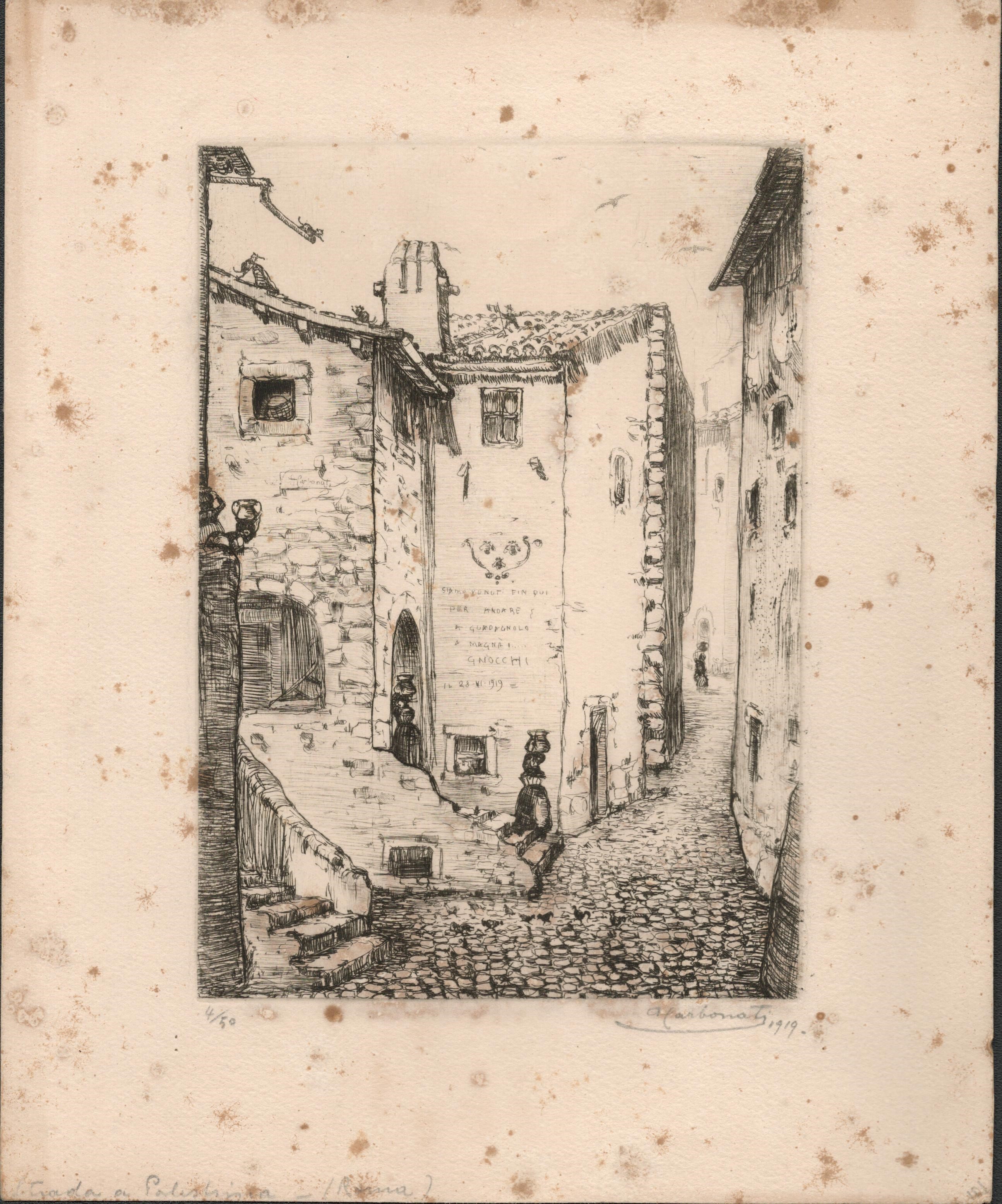 Antonio Carbonati - Lotto di Tre Scorci di Roma