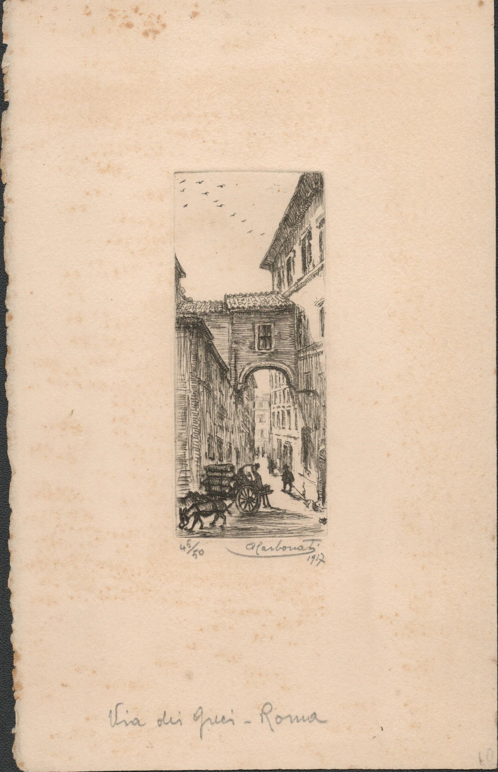 Antonio Carbonati - Lotto di Tre Scorci di Roma