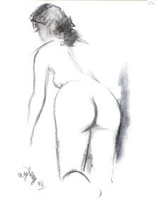 RINALDO GELENG - Naked woman from behind